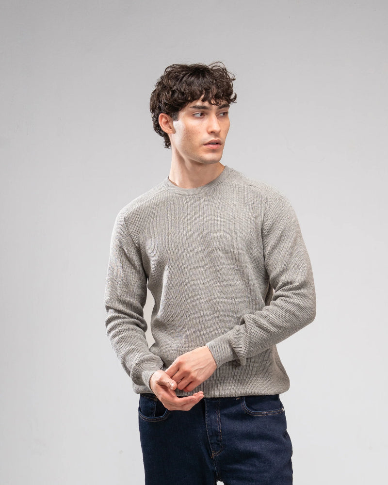 Knit Crew Neck Jumper