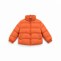 Girls' Quilted Puffer Jacket - Orange - Orange