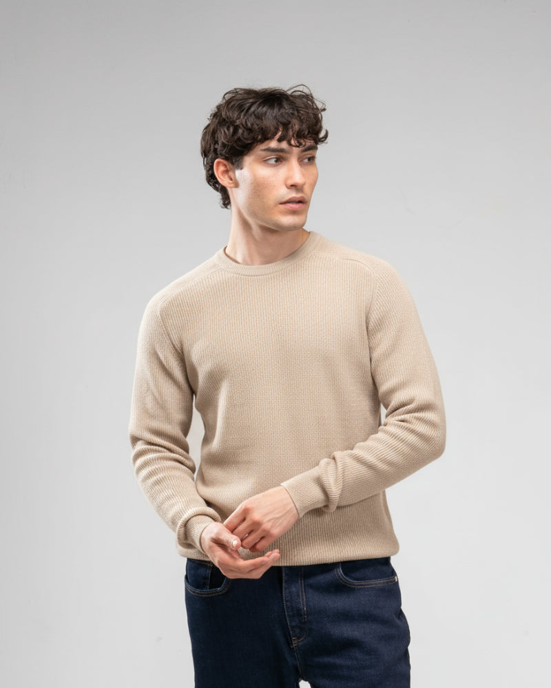 Knit Crew Neck Jumper