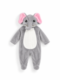 Baby Elephant Hooded Romper