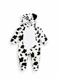 Baby Dalmatian Hooded Romper