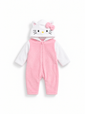 Baby Kitty Hooded Romper