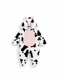 Baby Cow Hooded Romper