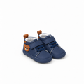 Tiny Kids Soft Shoes - Bear Navy