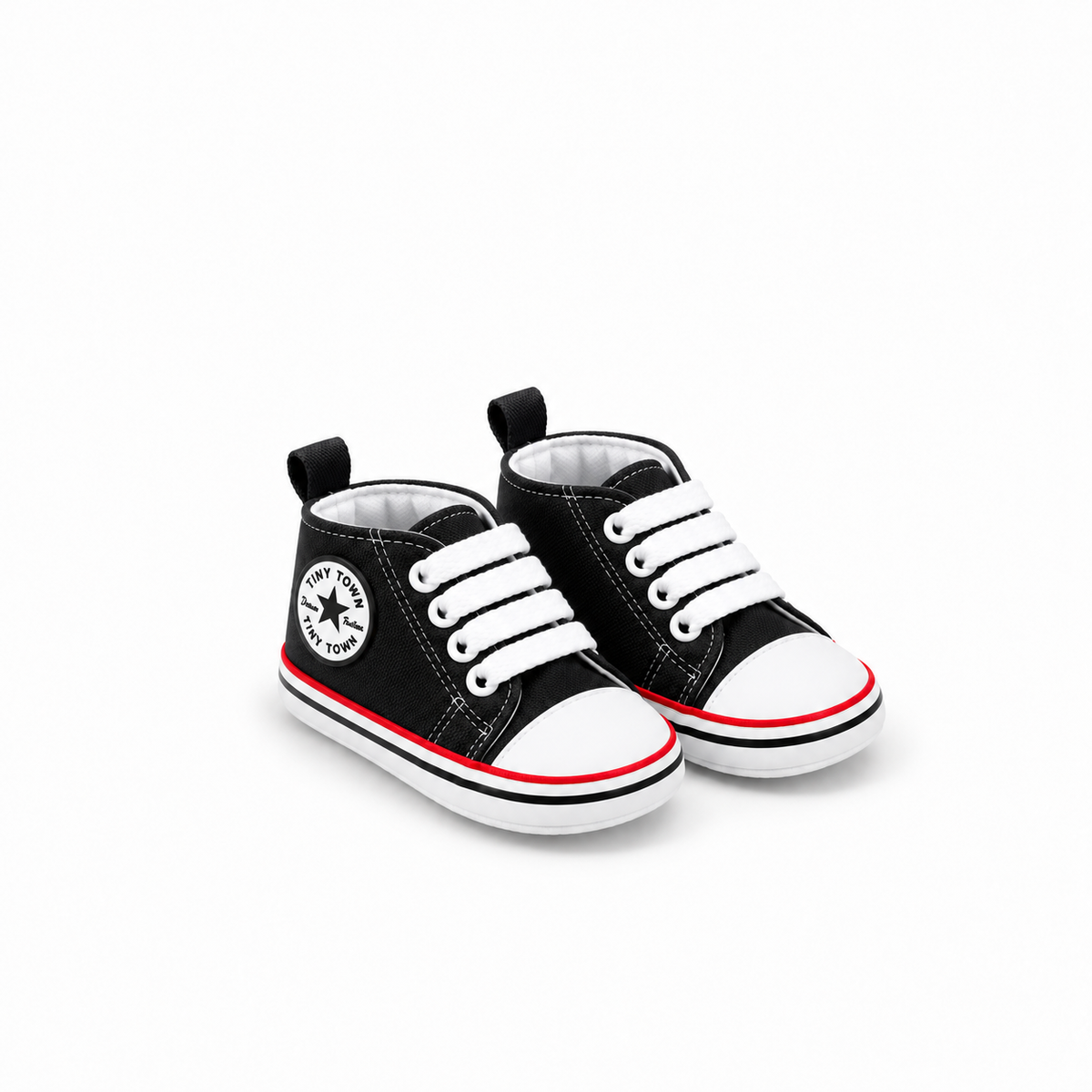 Tiny Kids Baseball Shoes - Black