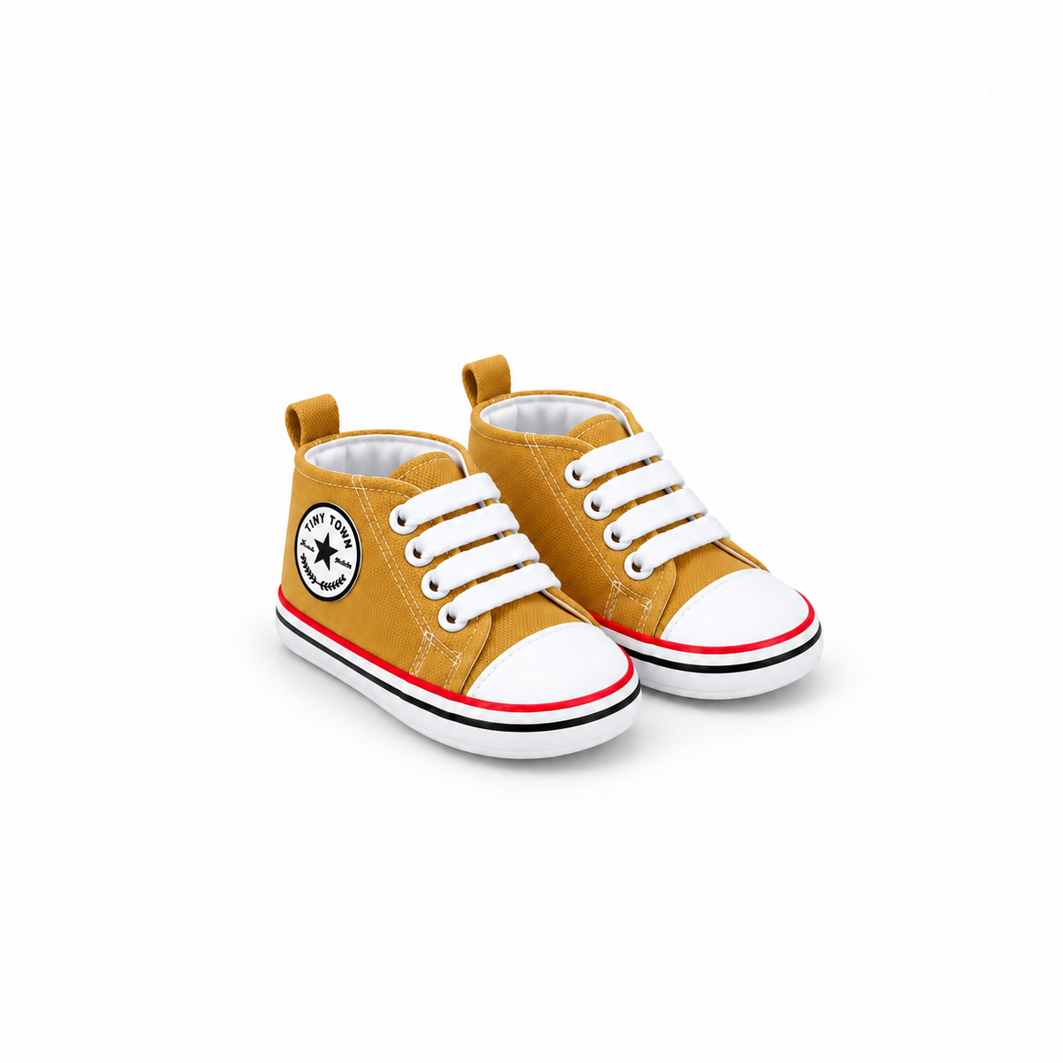 Tiny Kids Baseball Shoes - Mustard