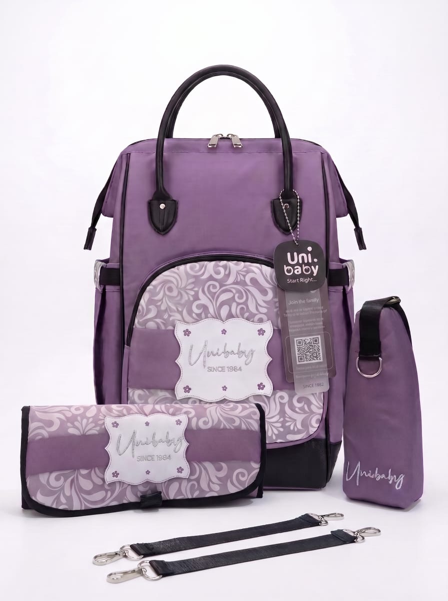 Universal Baby Diaper Bag Classic - Mauve