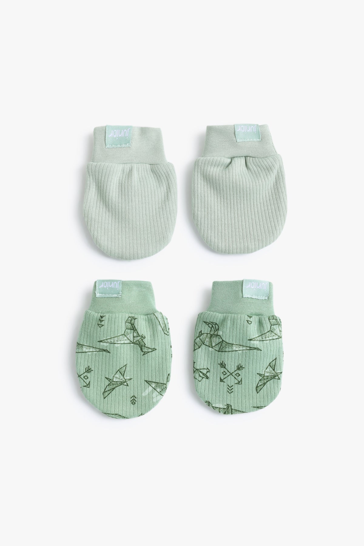 Junior Baby Dino Scratch Mittens