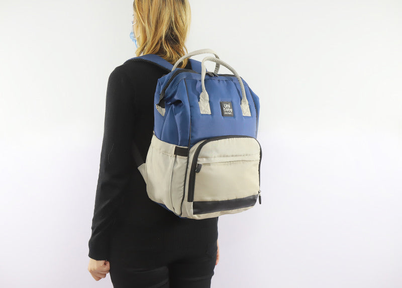 COLOR::Beige*Navy