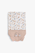 Junior Baby Ele Hooded Blanket - Printed