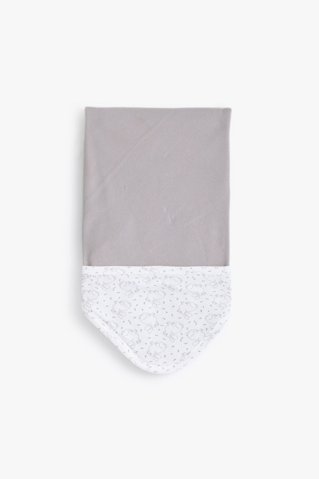Junior Hello Bunny Hooded Blanket - Ivory