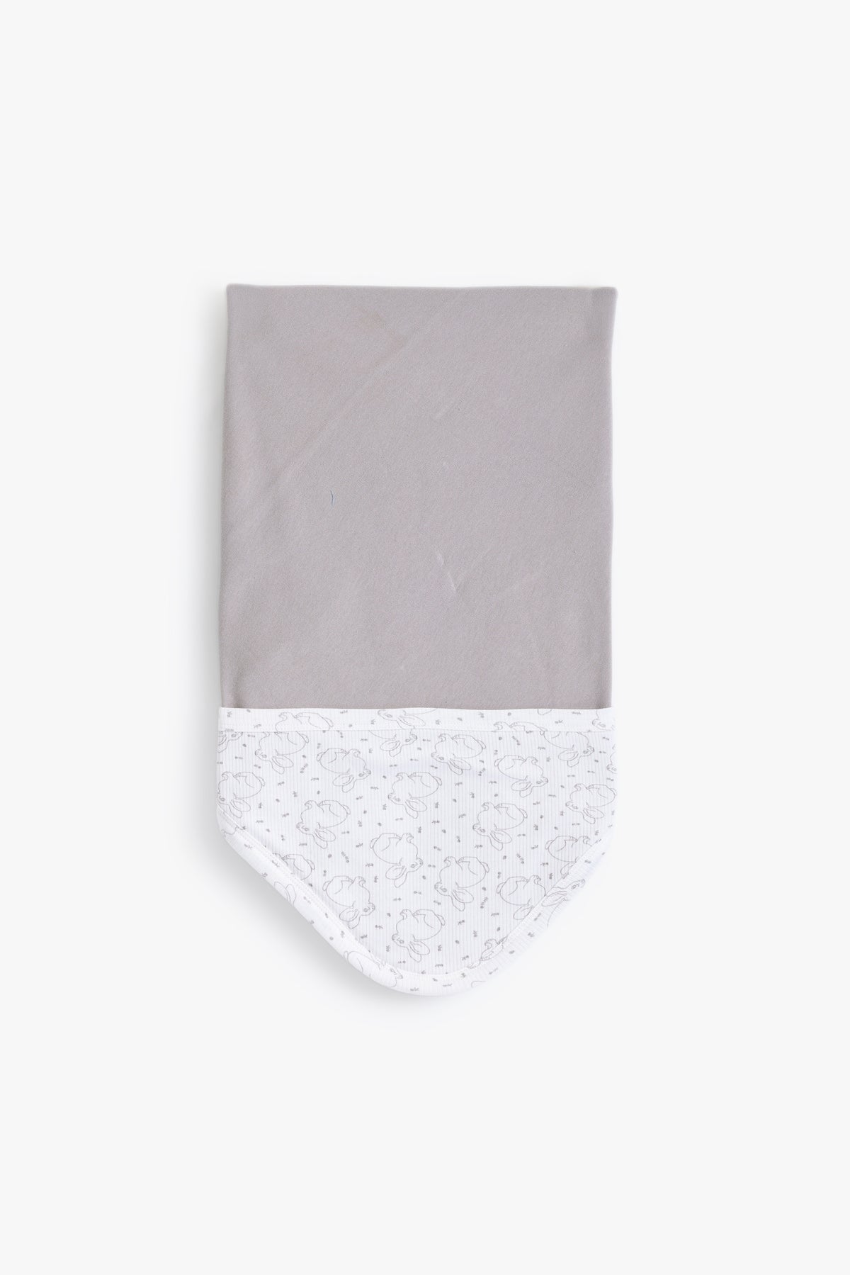 Junior Hello Bunny Hooded Blanket - Ivory