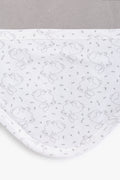 Junior Hello Bunny Hooded Blanket - Ivory