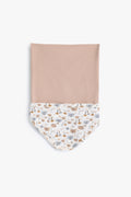 Junior Baby Ele Hooded Blanket - Blush