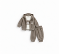 Baby Bear Hooded Set of 3 - Taupe