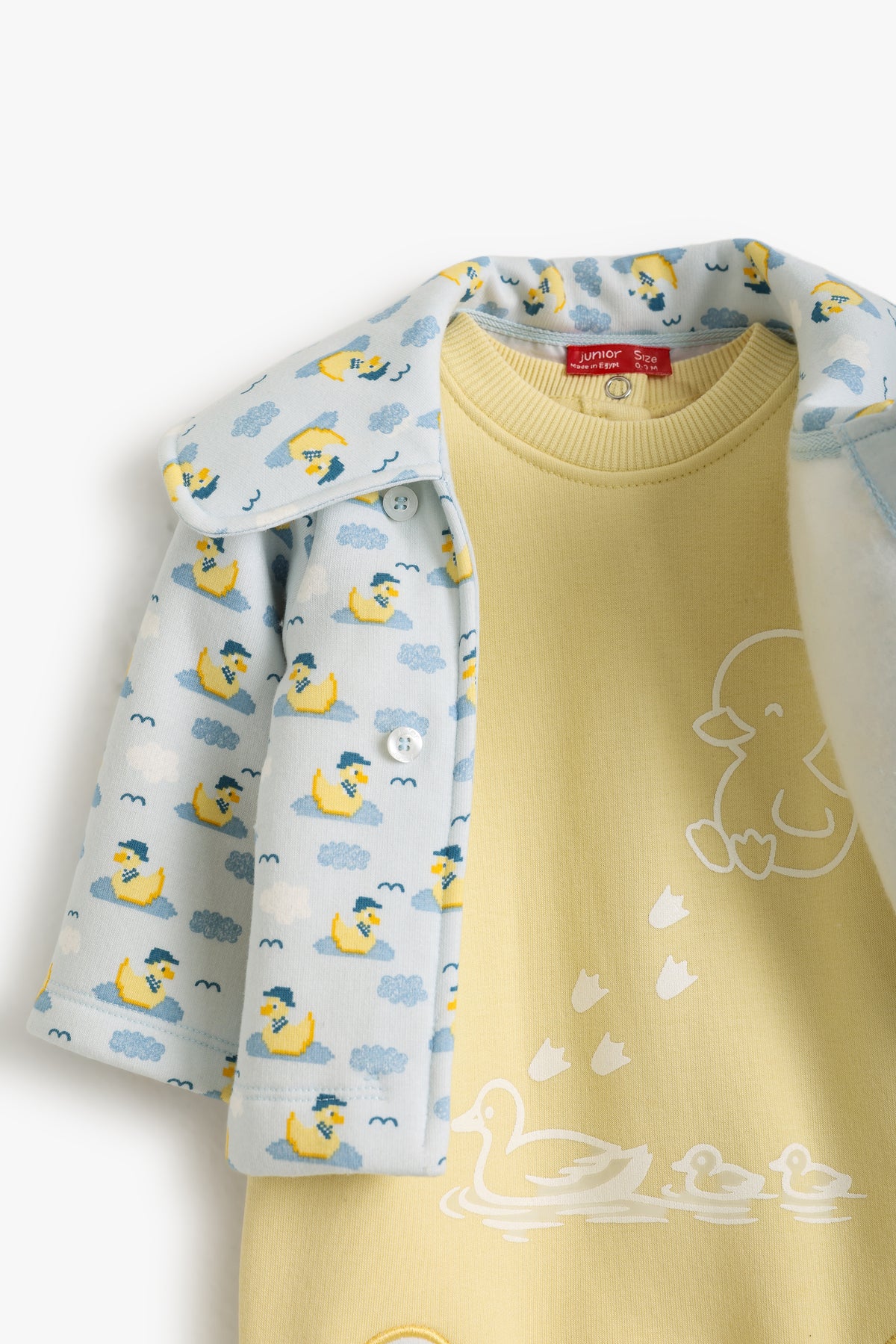 Junior Baby Set of 2 - Tweet Tweet Blue