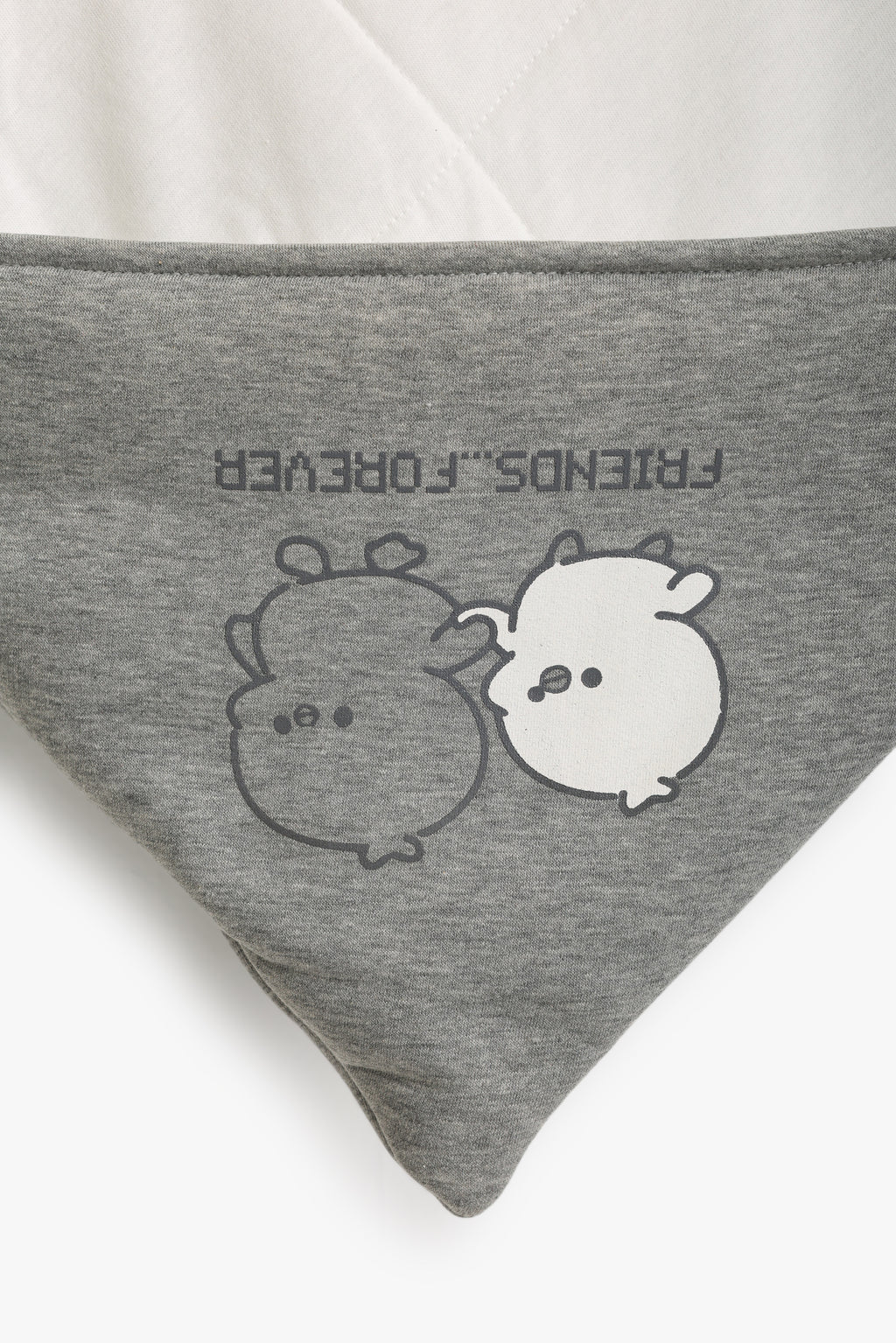 Junior Baby Swaddle Blanket - Tweet Tweet Grey