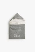 Junior Baby Car Seat Nest - Tweet Tweet Grey