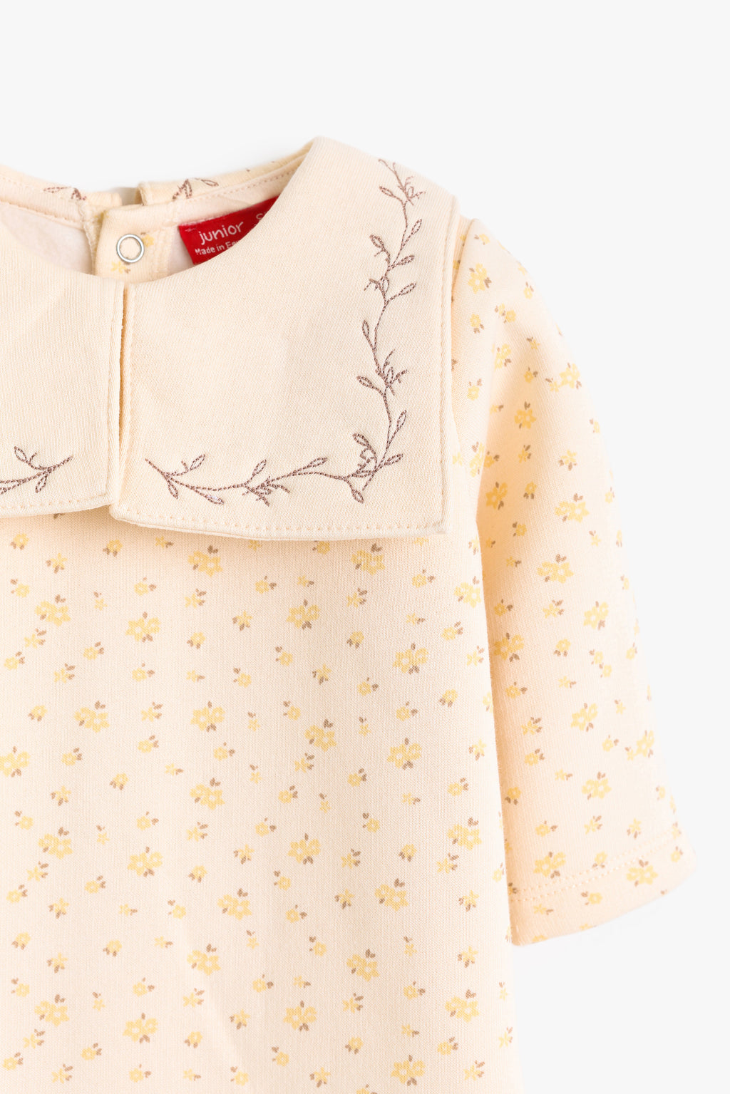 Junior Baby Romper - Bloom Cream