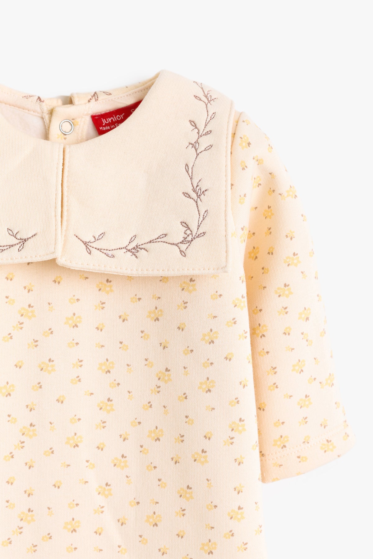 Junior Baby Romper - Bloom Cream