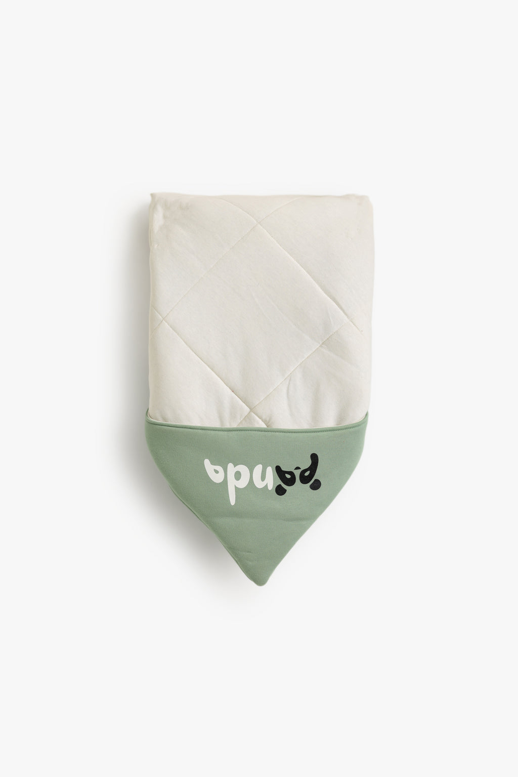 Junior Baby Swaddle Blanket - Panda Cream