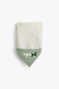 Junior Baby Swaddle Blanket - Panda Cream