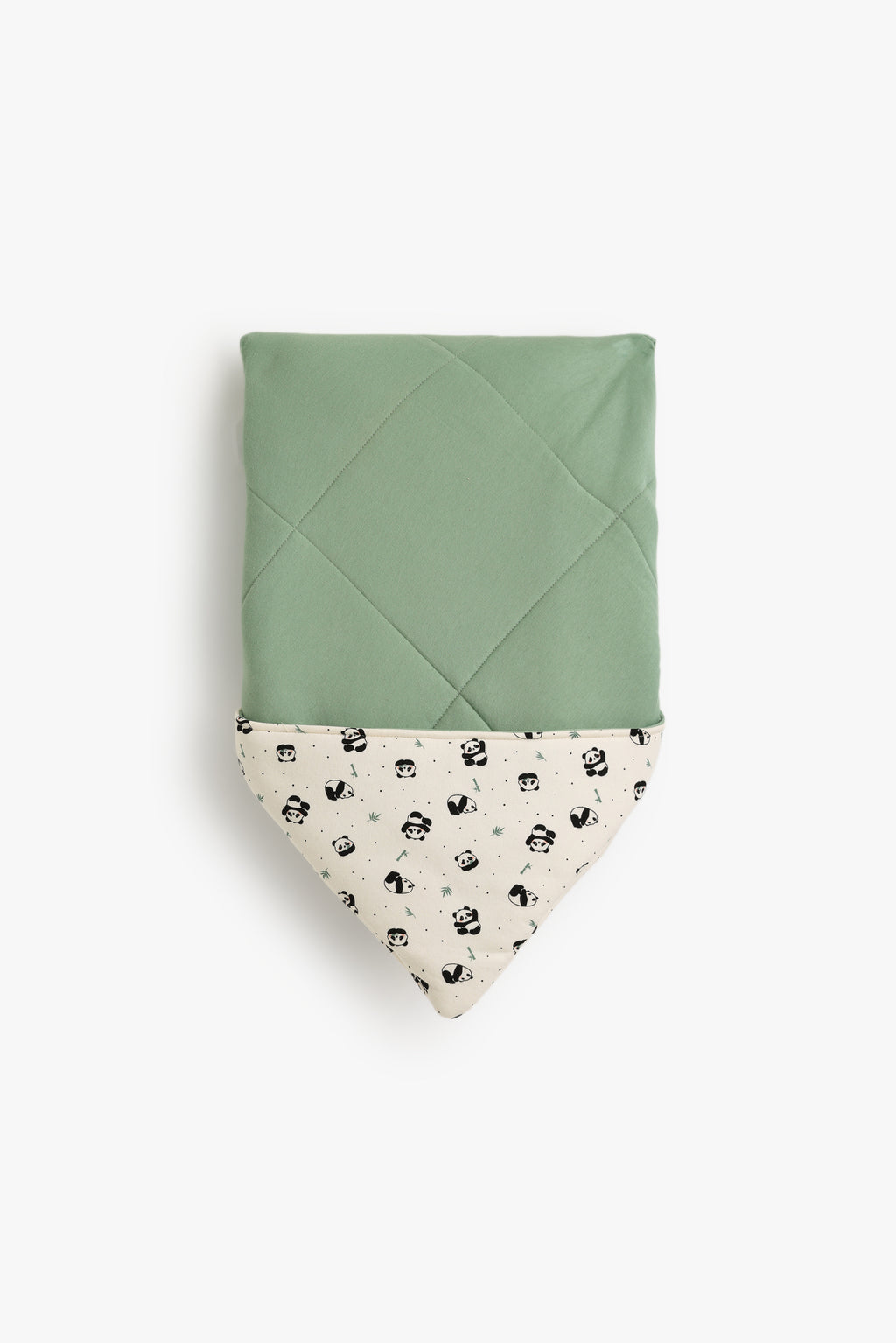 Junior Baby Swaddle Blanket - Panda Sage