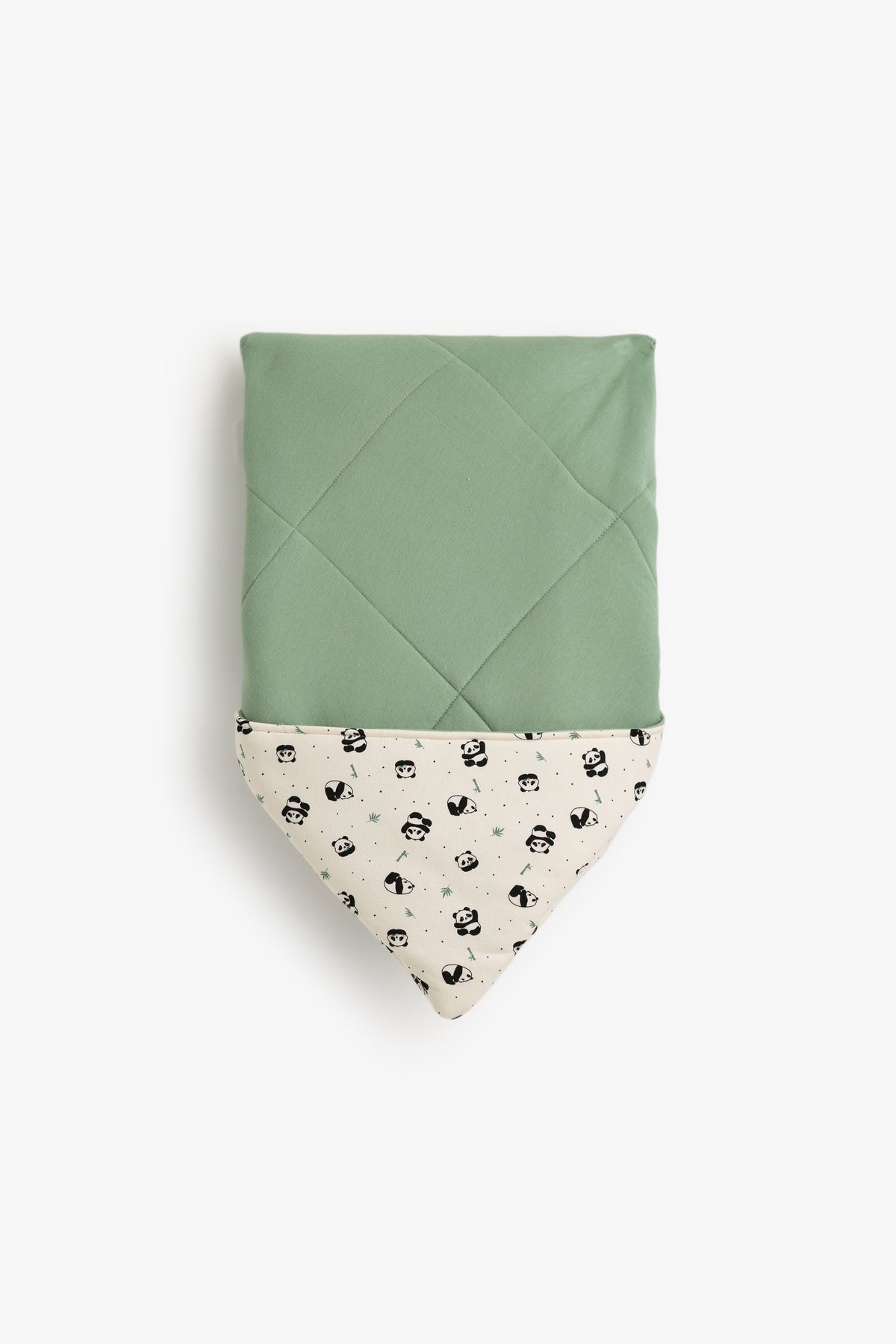 Junior Baby Swaddle Blanket - Panda Sage
