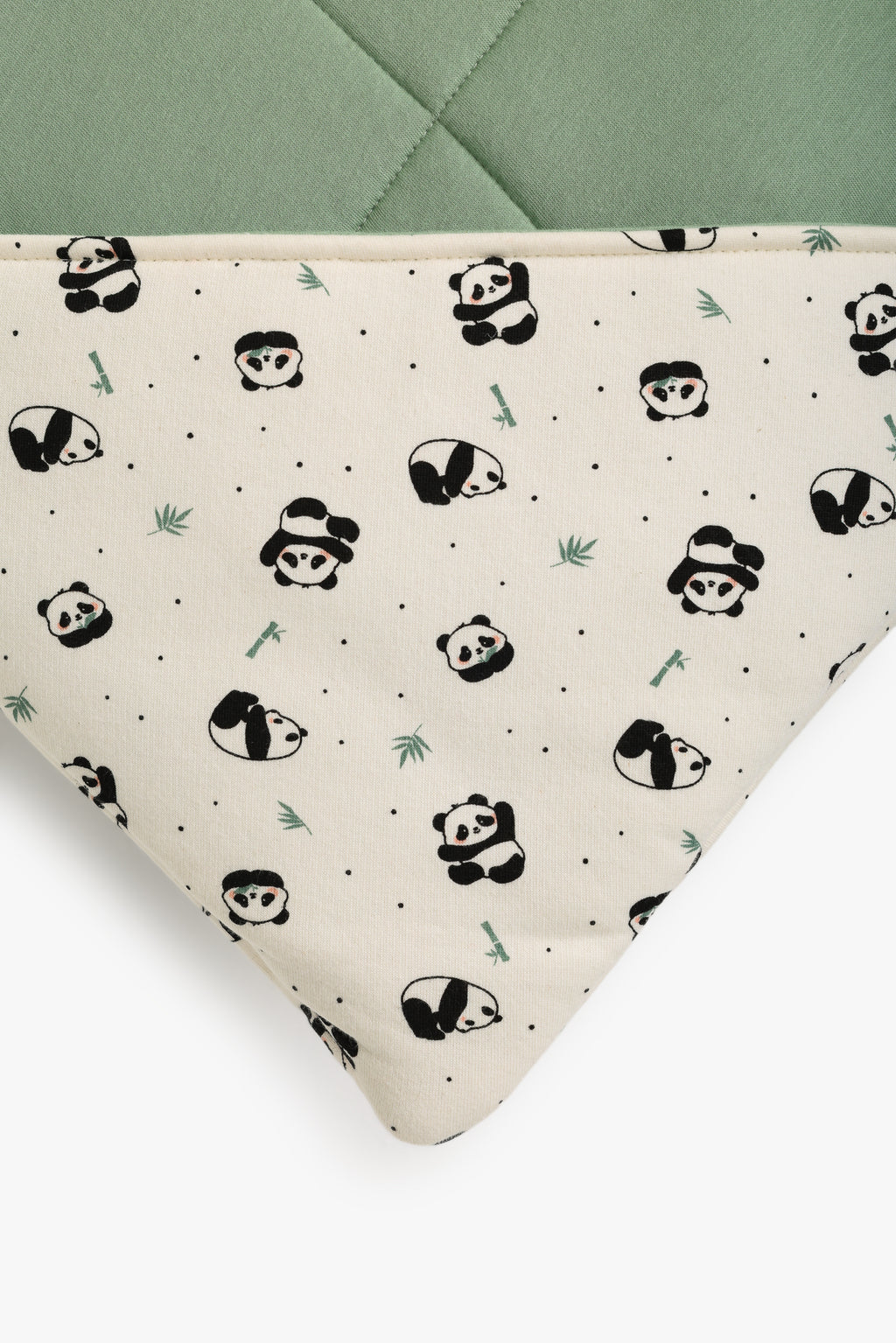 Junior Baby Swaddle Blanket - Panda Sage