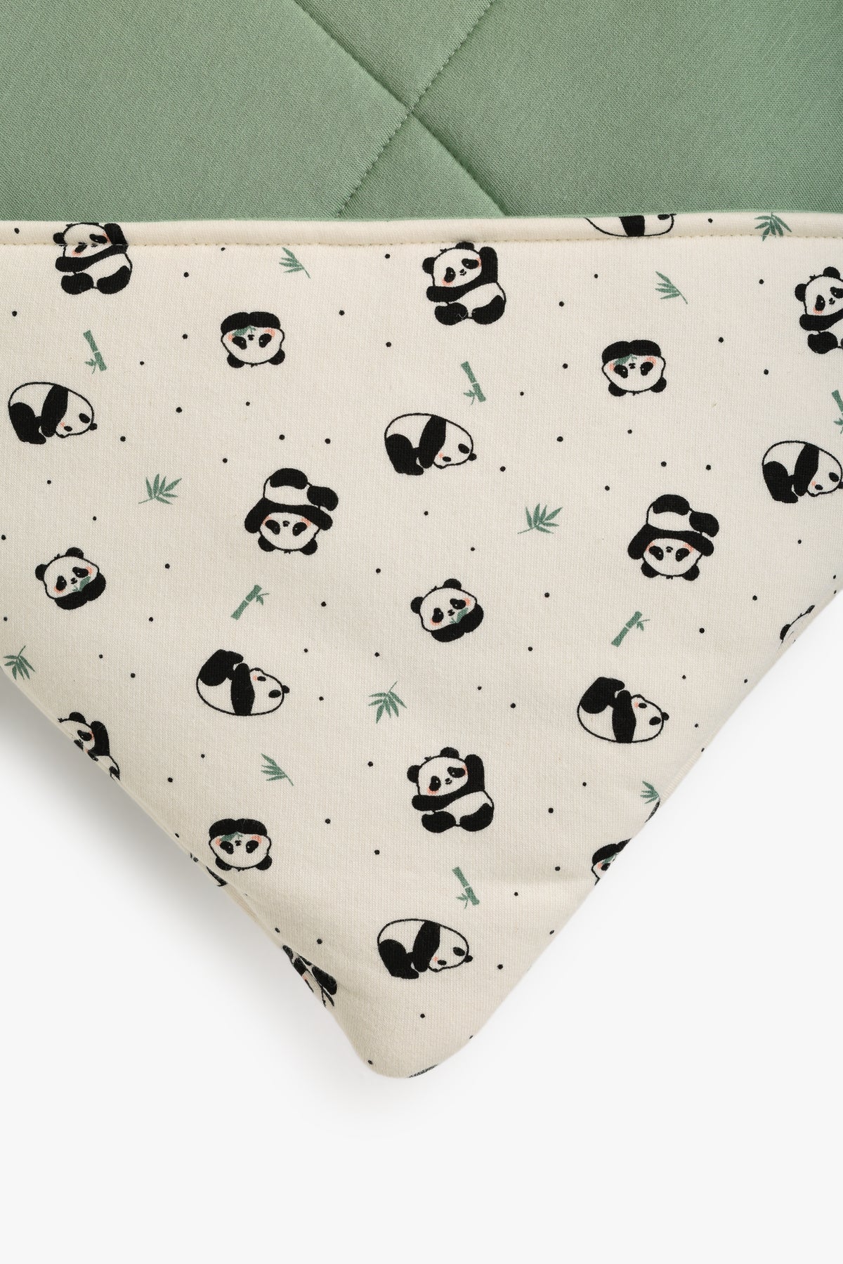 Junior Baby Swaddle Blanket - Panda Sage
