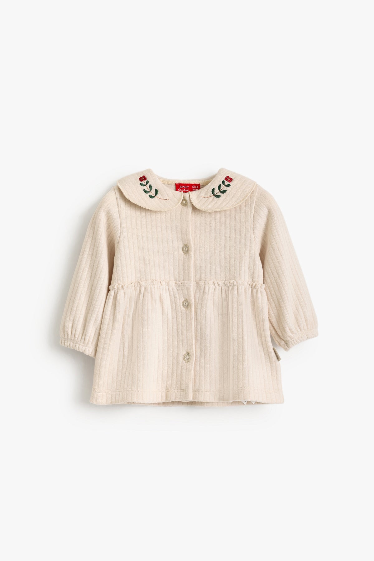 Junior Baby Dress - Christmas Friends Cream