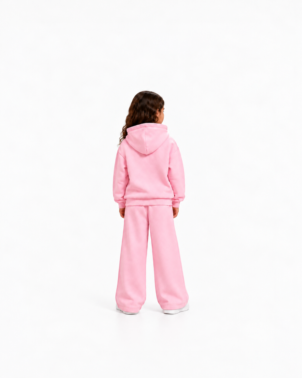 Girls' Aura Hooded Sweat Set - Pink