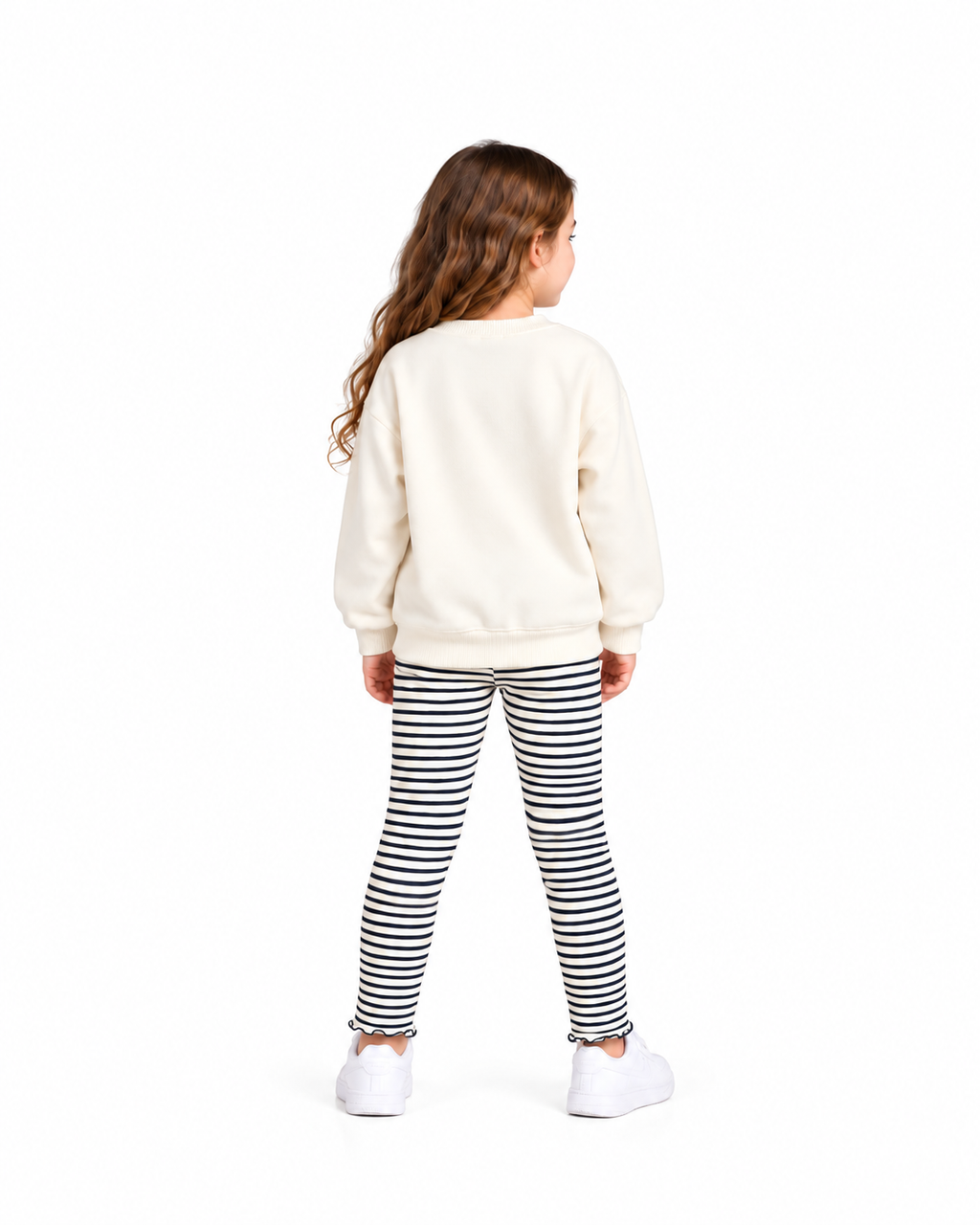 Girls' Happy Heart Sweat Set