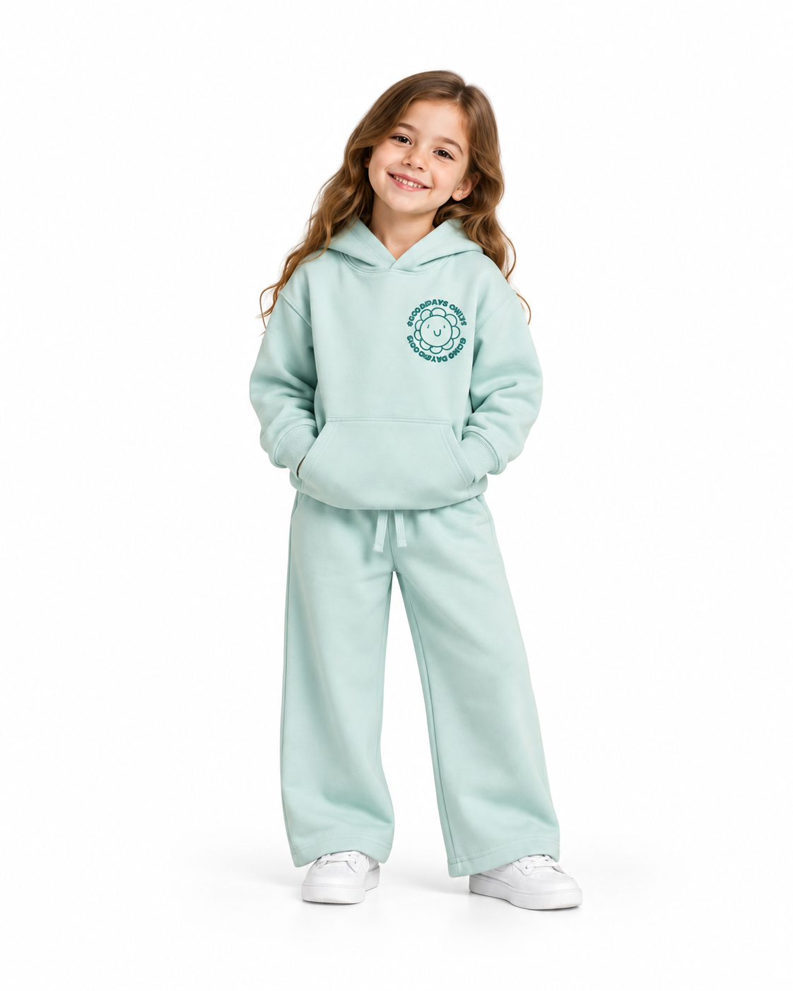 Girls' Good Days Hooded Set
