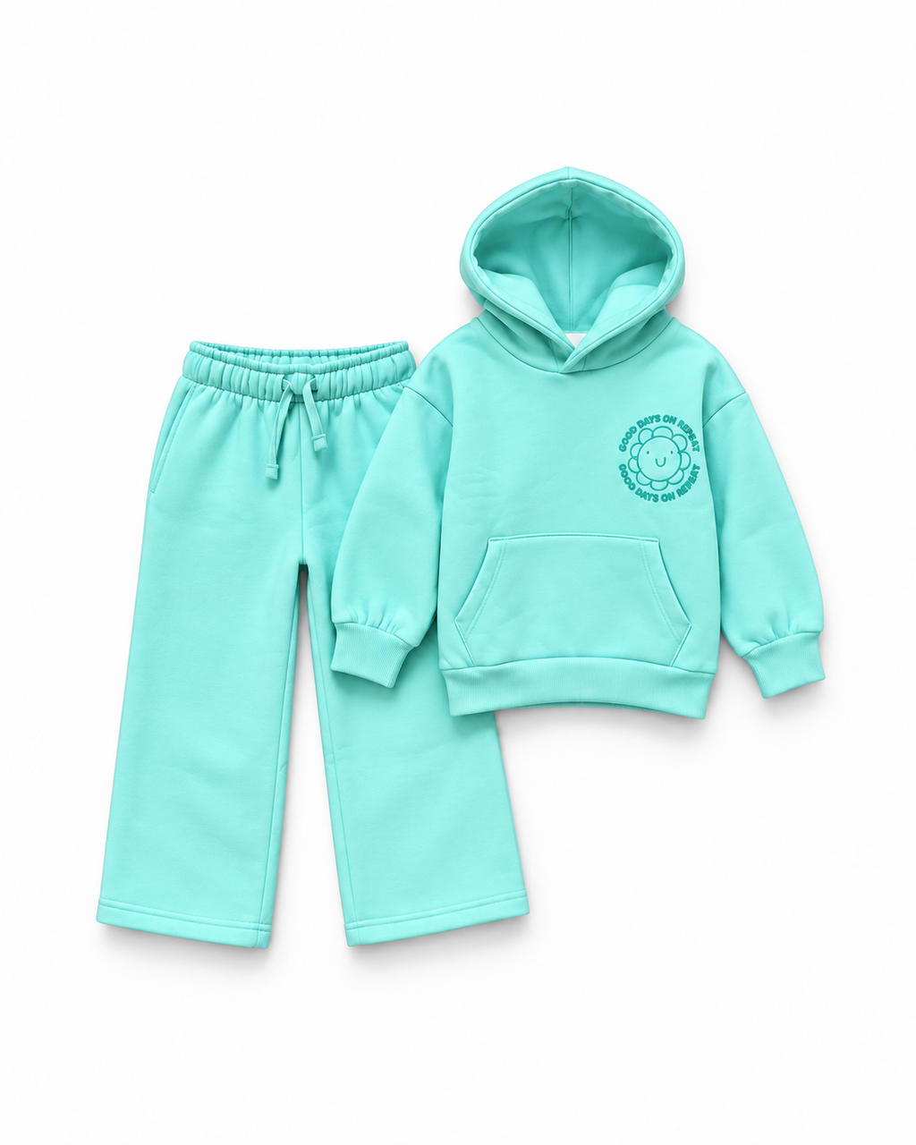 Girls' Good Days Hooded Set
