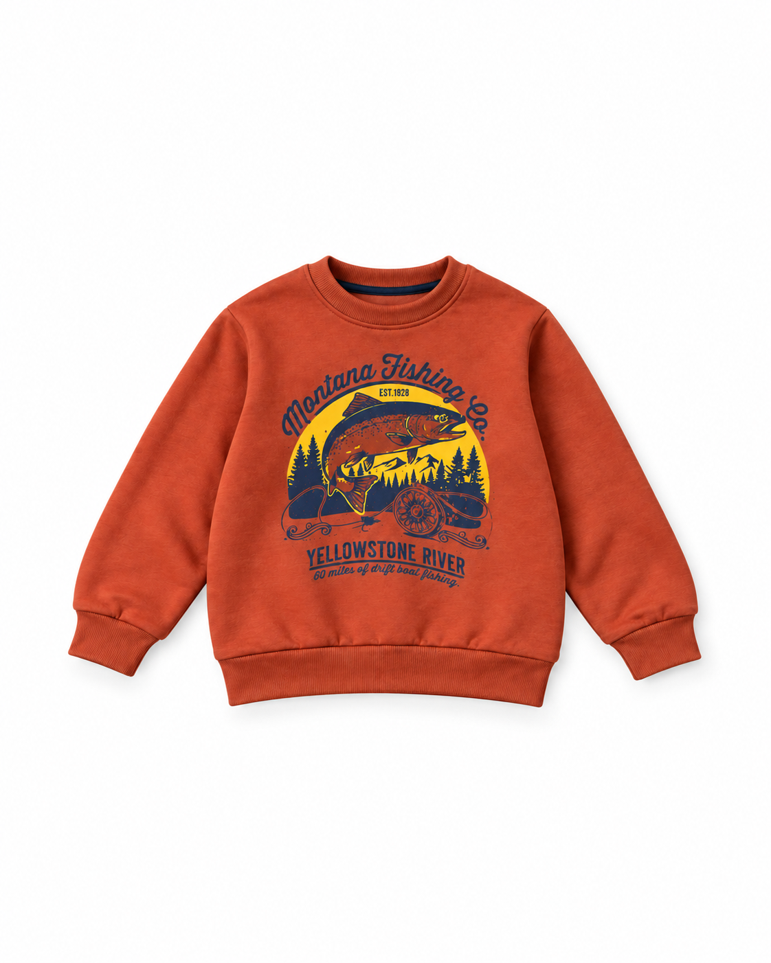 Boys' Montana Fishing Sweatshirt