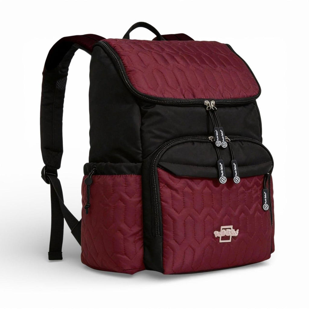 Petit Bebe Baby Diaper Bag Alora - Burgundy