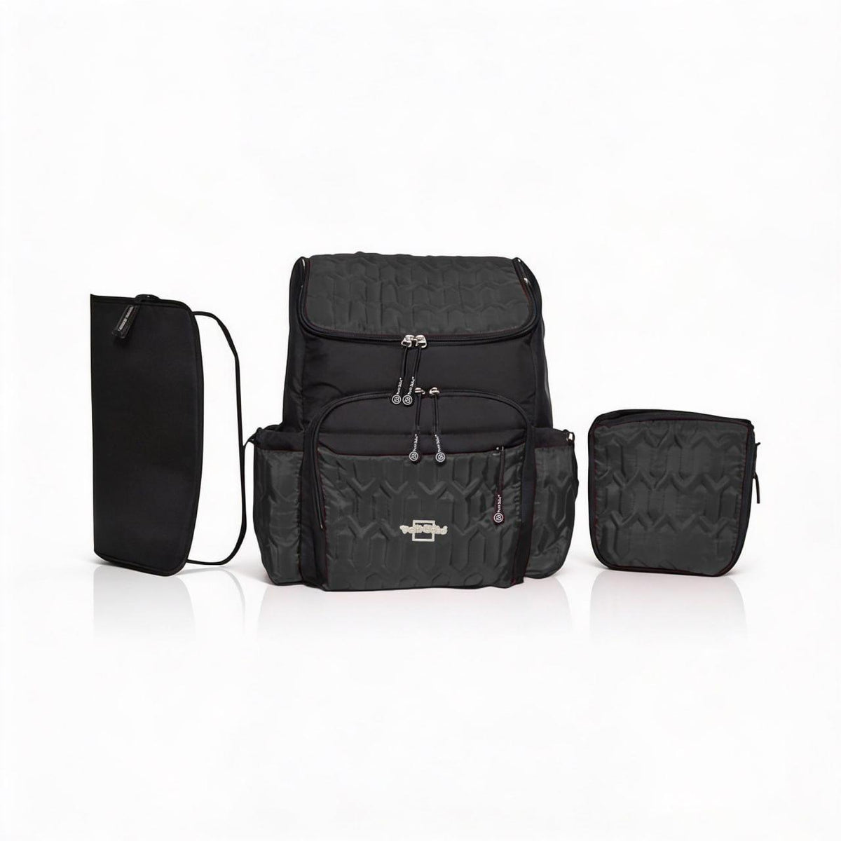 Petit Bebe Baby Diaper Bag Alora - Black