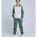 Unique Round Pajamas Set - Olive (2)