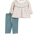 printed Turkish flower round pajamas