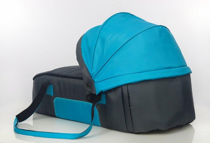 Universal Baby Carry Cot Uni Baby - Turquoise*Gray