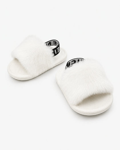 Baby Plush Slide Slippers