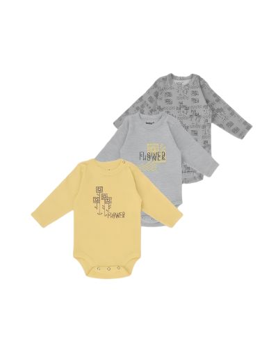 Baby Bodysuit Pack Of 3