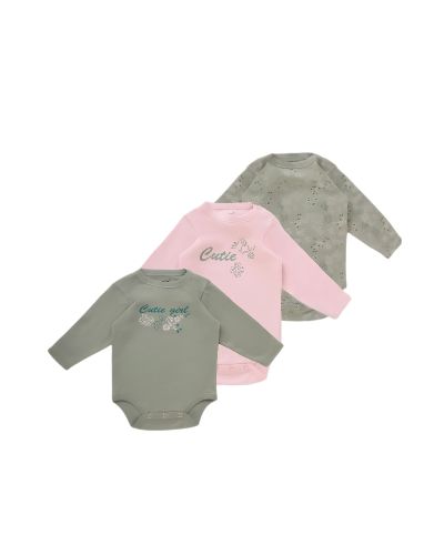 Baby Bodysuit Pack Of 3