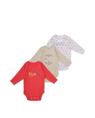 Baby Bodysuit Pack Of 3