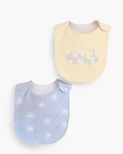 Daisy Flower printed Bib