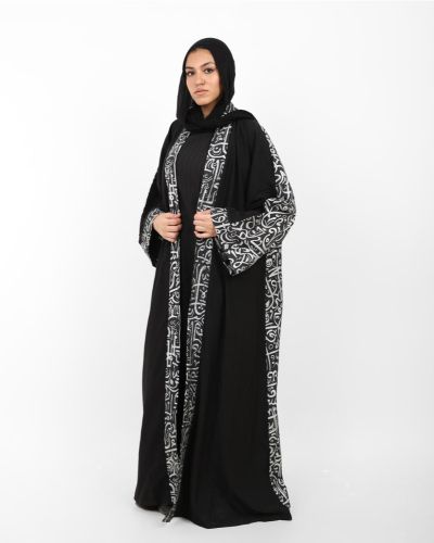 BLACK ARABIAN KOFTAN