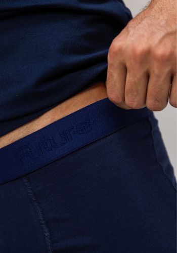 Plain Navy Boxer For Men