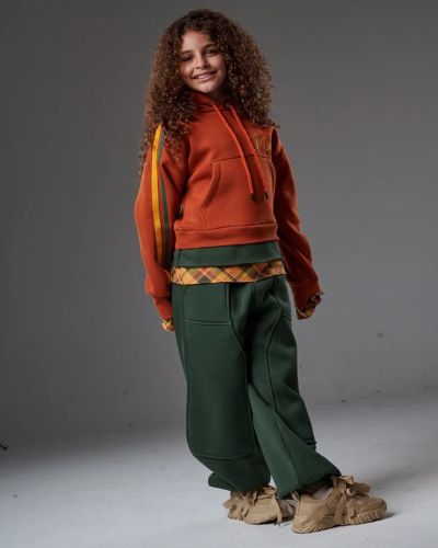 Cozy Street Kids Hoodie Set