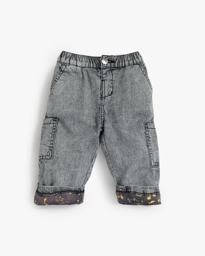 Kids Washed Denim Pants